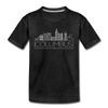 Columbus, Ohio Youth T-Shirt - Skyline Youth Columbus Tee - charcoal gray