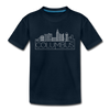 Columbus, Ohio Youth T-Shirt - Skyline Youth Columbus Tee - deep navy