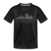 Fort Worth, Texas Youth T-Shirt - Skyline Youth Fort Worth Tee - charcoal gray