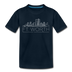 Fort Worth, Texas Youth T-Shirt - Skyline Youth Fort Worth Tee - deep navy