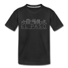 El Paso, Texas Youth T-Shirt - Skyline Youth El Paso Tee - black