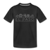 El Paso, Texas Youth T-Shirt - Skyline Youth El Paso Tee - black