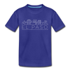 El Paso, Texas Youth T-Shirt - Skyline Youth El Paso Tee - royal blue