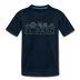 El Paso, Texas Youth T-Shirt - Skyline Youth El Paso Tee - deep navy
