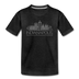 Indianapolis, Indiana Youth T-Shirt - Skyline Youth Indianapolis Tee - charcoal gray
