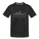 Fresno, California Youth T-Shirt - Skyline Youth Fresno Tee - black