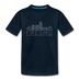 Fresno, California Youth T-Shirt - Skyline Youth Fresno Tee - deep navy