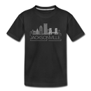 Jacksonville, Florida Youth T-Shirt - Skyline Youth Jacksonville Tee - black