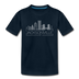 Jacksonville, Florida Youth T-Shirt - Skyline Youth Jacksonville Tee - deep navy