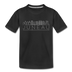 Juneau, Alaska Youth T-Shirt - Skyline Youth Juneau Tee - black