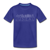 Juneau, Alaska Youth T-Shirt - Skyline Youth Juneau Tee - royal blue