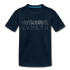 Juneau, Alaska Youth T-Shirt - Skyline Youth Juneau Tee - deep navy