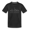 Las Vegas, Nevada Youth T-Shirt - Skyline Youth Las Vegas Tee - black