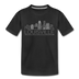 Louisville, Kentucky Youth T-Shirt - Skyline Youth Louisville Tee - black