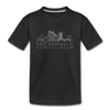 Memphis, Tennessee Youth T-Shirt - Skyline Youth Memphis Tee - black