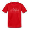 Memphis, Tennessee Youth T-Shirt - Skyline Youth Memphis Tee - red