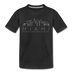 Miami, Florida Youth T-Shirt - Skyline Youth Miami Tee - black