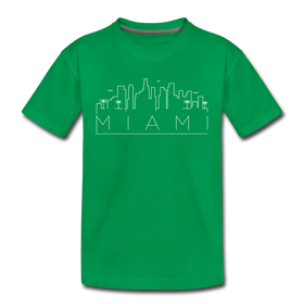 Miami, Florida Youth T-Shirt - Skyline Youth Miami Tee