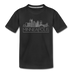 Minneapolis, Minnesota Youth T-Shirt - Skyline Youth Minneapolis Tee - black