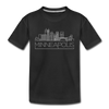 Minneapolis, Minnesota Youth T-Shirt - Skyline Youth Minneapolis Tee - black