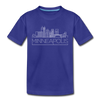 Minneapolis, Minnesota Youth T-Shirt - Skyline Youth Minneapolis Tee - royal blue