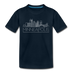 Minneapolis, Minnesota Youth T-Shirt - Skyline Youth Minneapolis Tee - deep navy