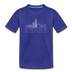 Omaha, Nebraska Youth T-Shirt - Skyline Youth Omaha Tee - royal blue