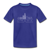 Omaha, Nebraska Youth T-Shirt - Skyline Youth Omaha Tee - royal blue