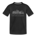 Nashville, Tennessee Youth T-Shirt - Skyline Youth Nashville Tee - black