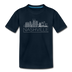 Nashville, Tennessee Youth T-Shirt - Skyline Youth Nashville Tee - deep navy