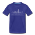Oklahoma City, Oklahoma Youth T-Shirt - Skyline Youth Oklahoma City Tee - royal blue
