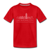 Oklahoma City, Oklahoma Youth T-Shirt - Skyline Youth Oklahoma City Tee - red