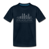 Philadelphia, Pennsylvania Youth T-Shirt - Skyline Youth Philadelphia Tee - deep navy
