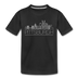 Pittsburgh, Pennsylvania Youth T-Shirt - Skyline Youth Pittsburgh Tee - black