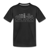 Orlando, Florida Youth T-Shirt - Skyline Youth Orlando Tee - black