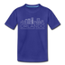 Orlando, Florida Youth T-Shirt - Skyline Youth Orlando Tee - royal blue