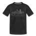 Raleigh, North Carolina Youth T-Shirt - Skyline Youth Raleigh Tee - black