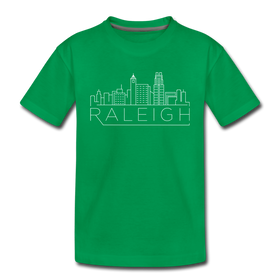 Raleigh, North Carolina Youth T-Shirt - Skyline Youth Raleigh Tee
