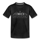 San Antonio, Texas Youth T-Shirt - Skyline Youth San Antonio Tee - charcoal gray