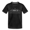 San Antonio, Texas Youth T-Shirt - Skyline Youth San Antonio Tee - charcoal gray