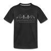 San Francisco, California Youth T-Shirt - Skyline Youth San Francisco Tee - black