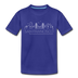 San Francisco, California Youth T-Shirt - Skyline Youth San Francisco Tee - royal blue