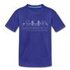 San Francisco, California Youth T-Shirt - Skyline Youth San Francisco Tee - royal blue