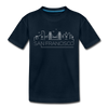 San Francisco, California Youth T-Shirt - Skyline Youth San Francisco Tee - deep navy