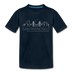 San Francisco, California Youth T-Shirt - Skyline Youth San Francisco Tee - deep navy