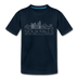 Sioux Falls, South Dakota Youth T-Shirt - Skyline Youth Sioux Falls Tee - deep navy