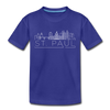 Saint Paul, Minnesota Youth T-Shirt - Skyline Youth Saint Paul Tee - royal blue