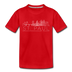 Saint Paul, Minnesota Youth T-Shirt - Skyline Youth Saint Paul Tee - red