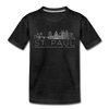 Saint Paul, Minnesota Youth T-Shirt - Skyline Youth Saint Paul Tee - charcoal gray