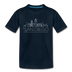 San Diego, California Youth T-Shirt - Skyline Youth San Diego Tee - deep navy